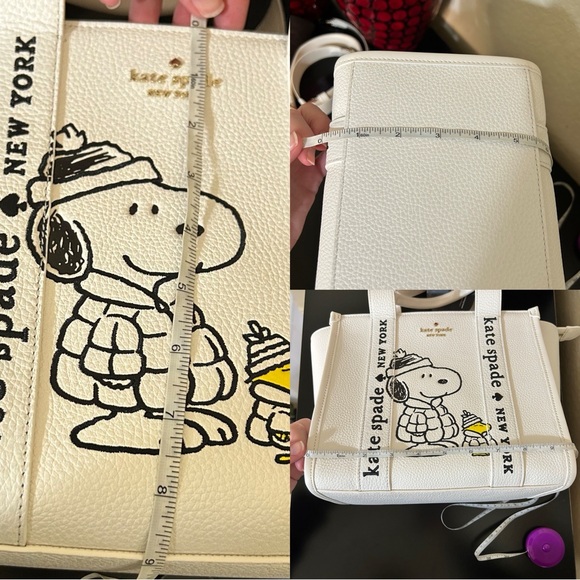 Peanuts X KSNY Snoopy Small Tote MSRP $399 - Picture 15 of 17